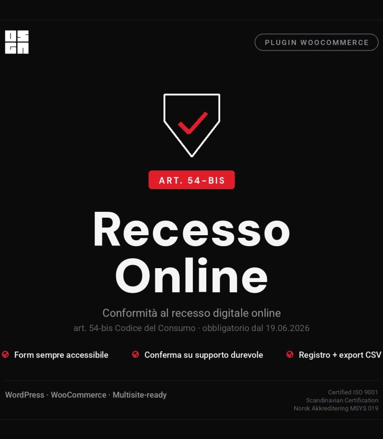 Plugin Woocommerce Recesso Online art.54-bis